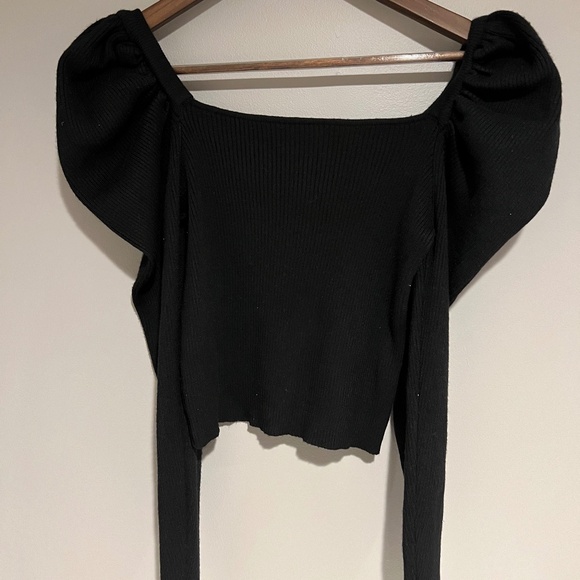 Nasty Gal - Black Long Sleeve Shirt - Size M - Picture 1 of 3